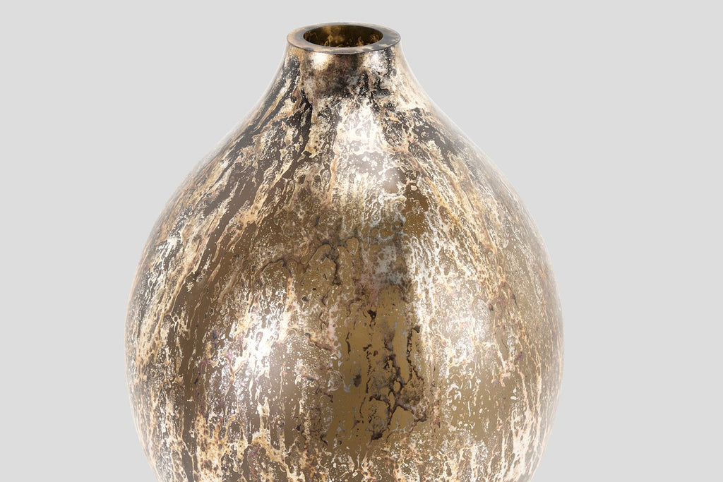 Pharoh Vase Carbon Gold