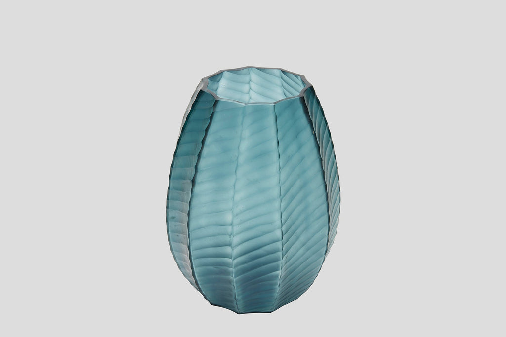Lotus Vase Petrol