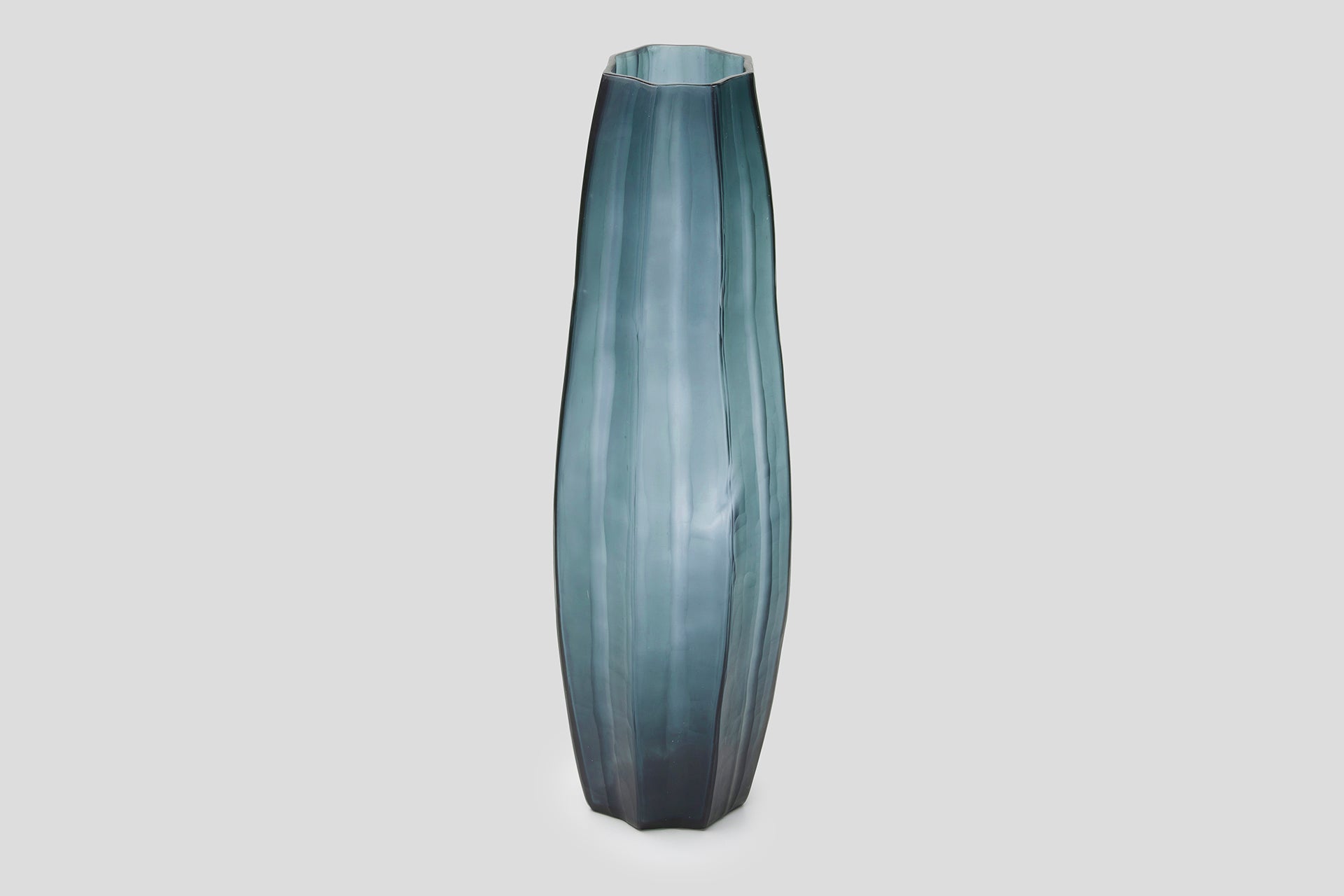 Lotus Vase Petrol