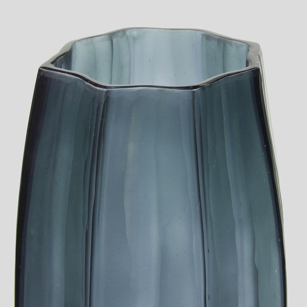 Lotus Vase Petrol