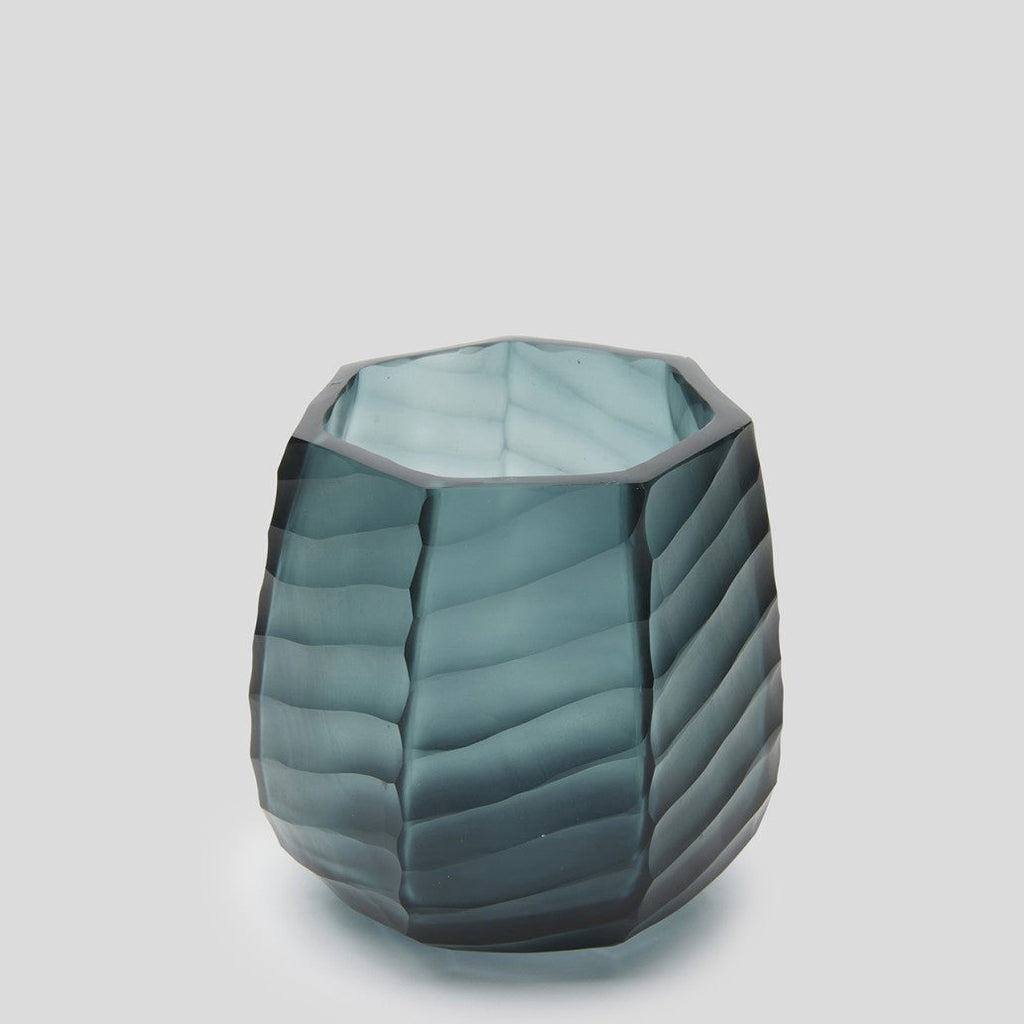 Lotus Vase Petrol