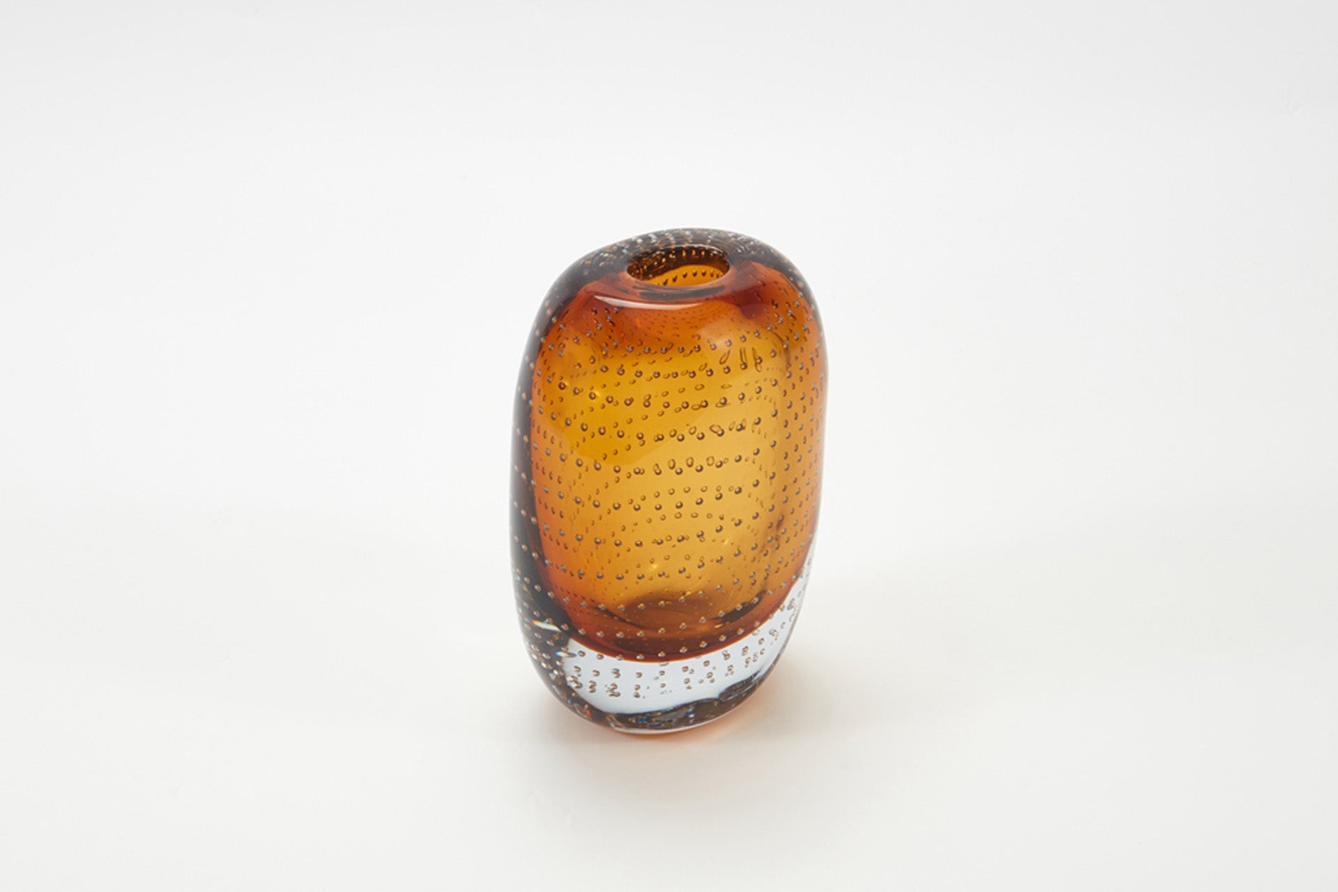 Bolla Vase in Amber