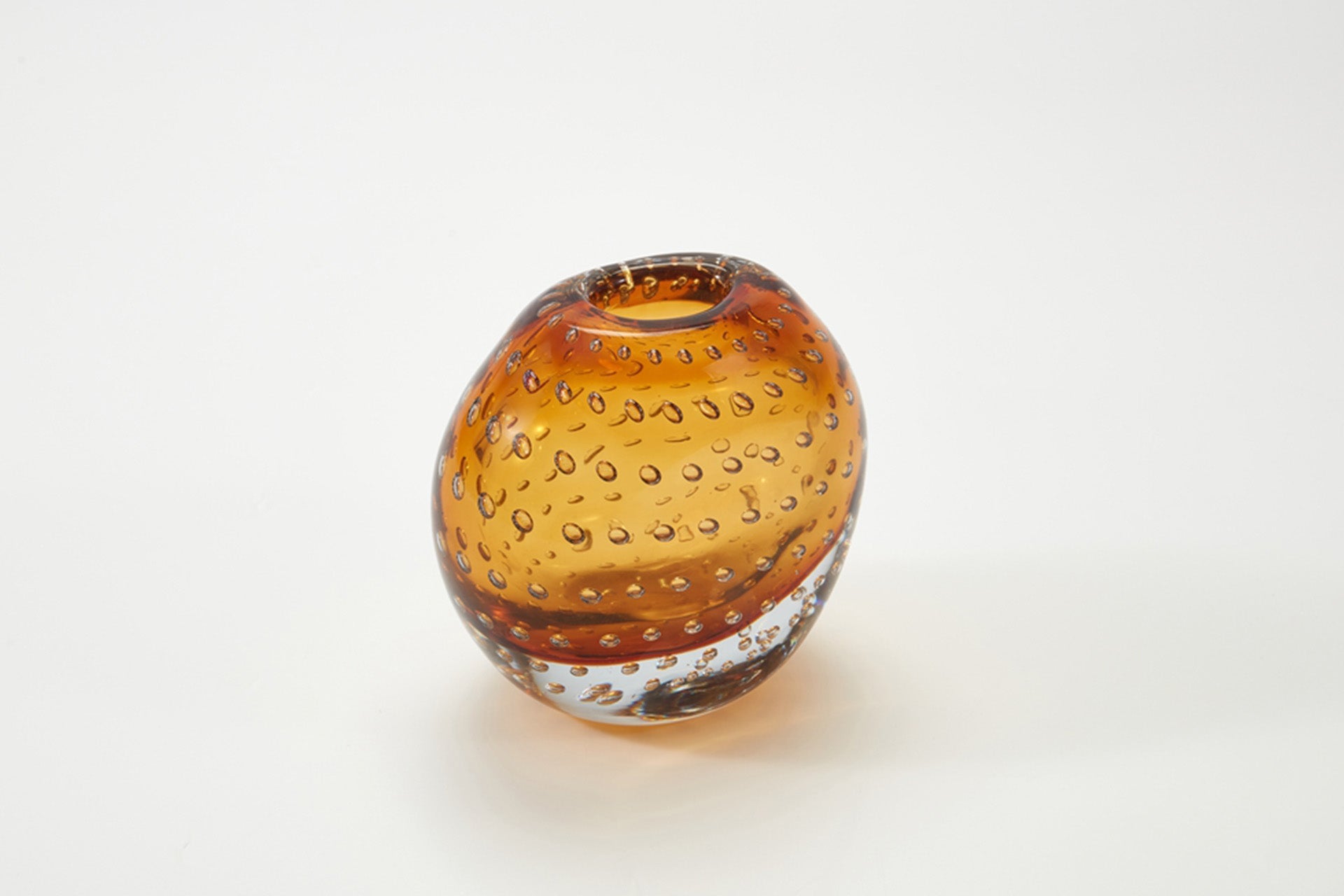 Bolla Vase in Amber