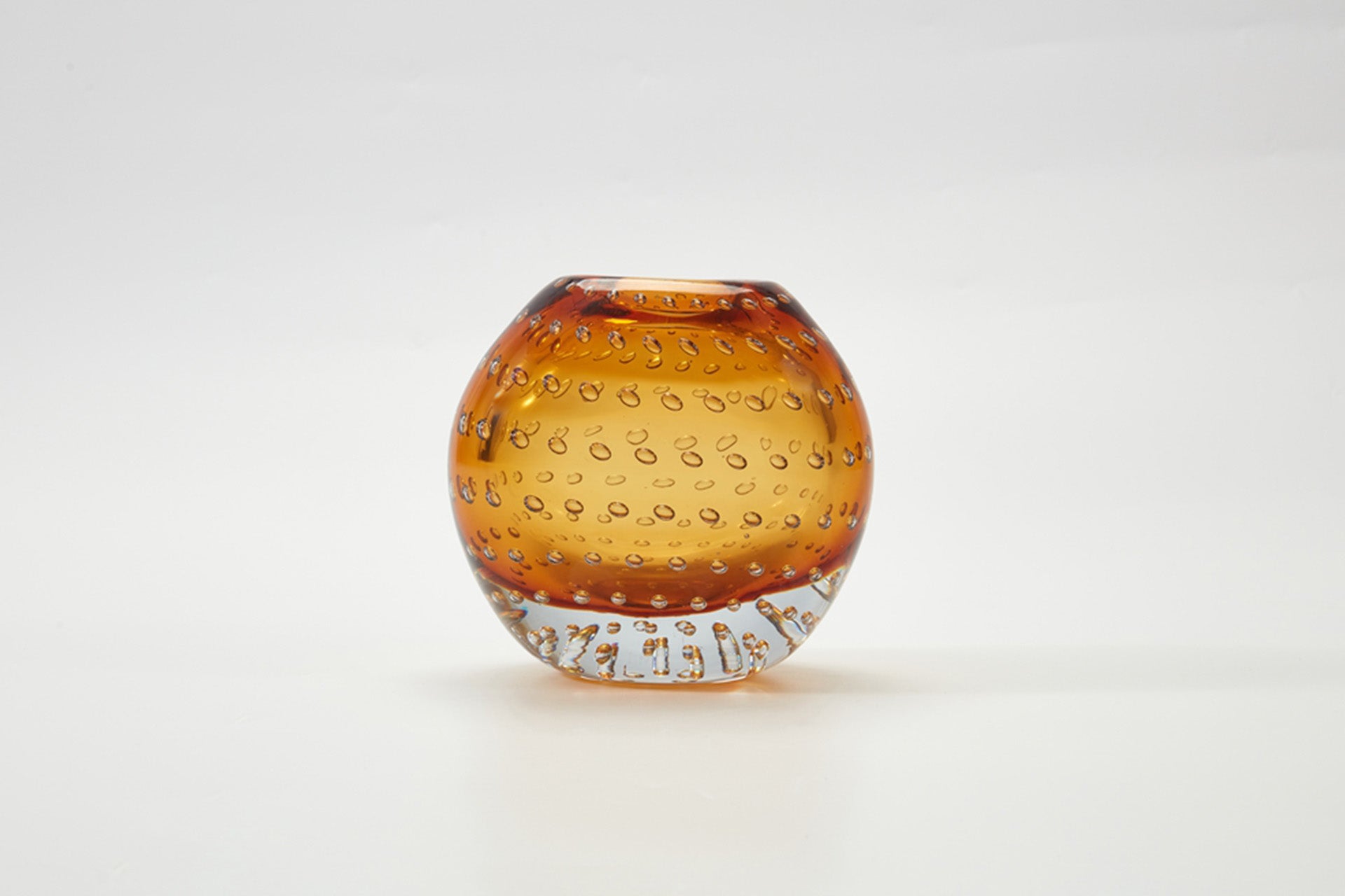 Bolla Vase in Amber