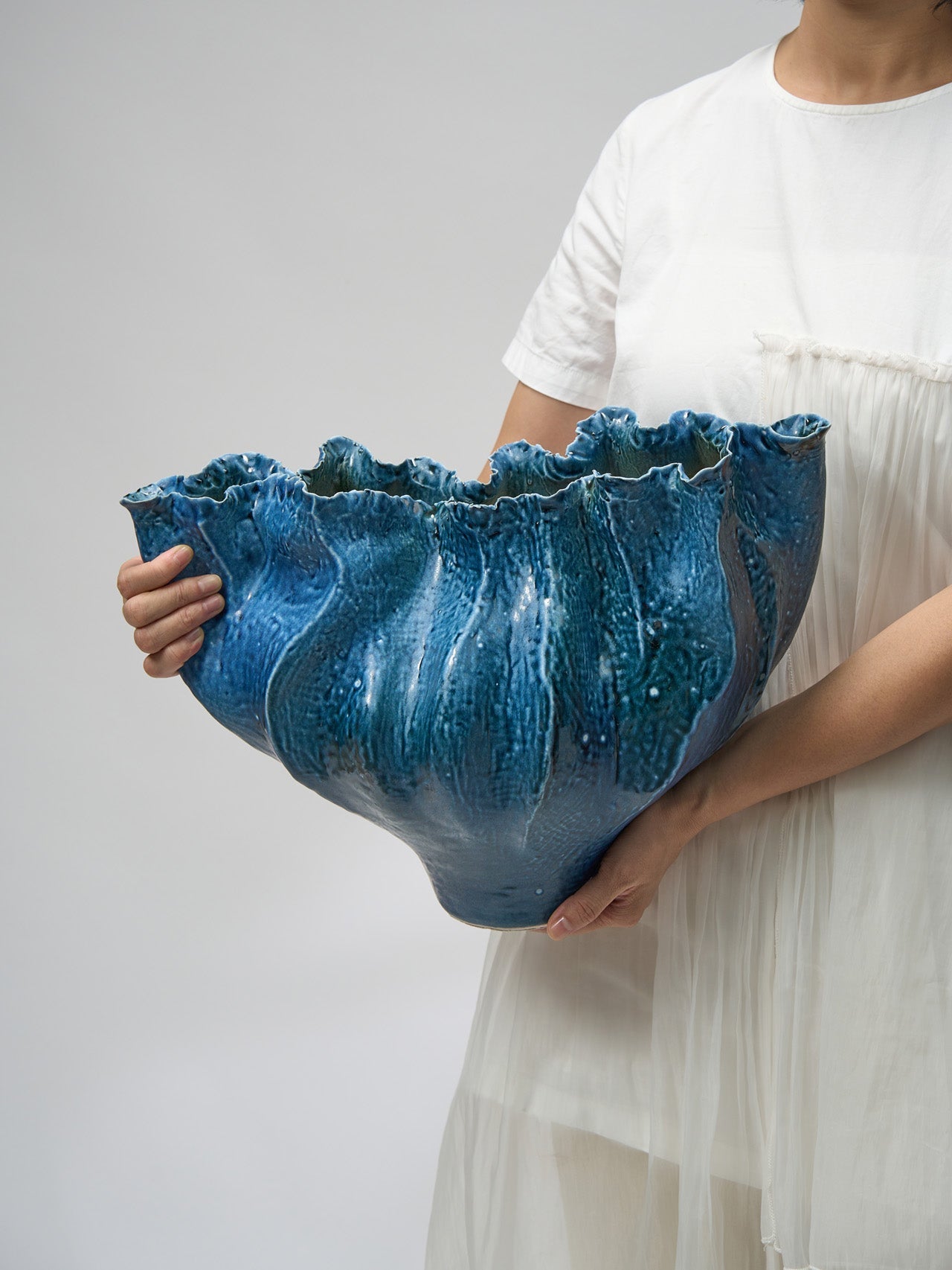 Impressus Vase Cyaneus