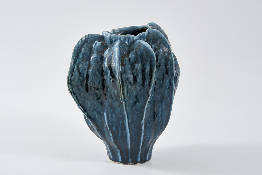 Luno Vase Cyaneus