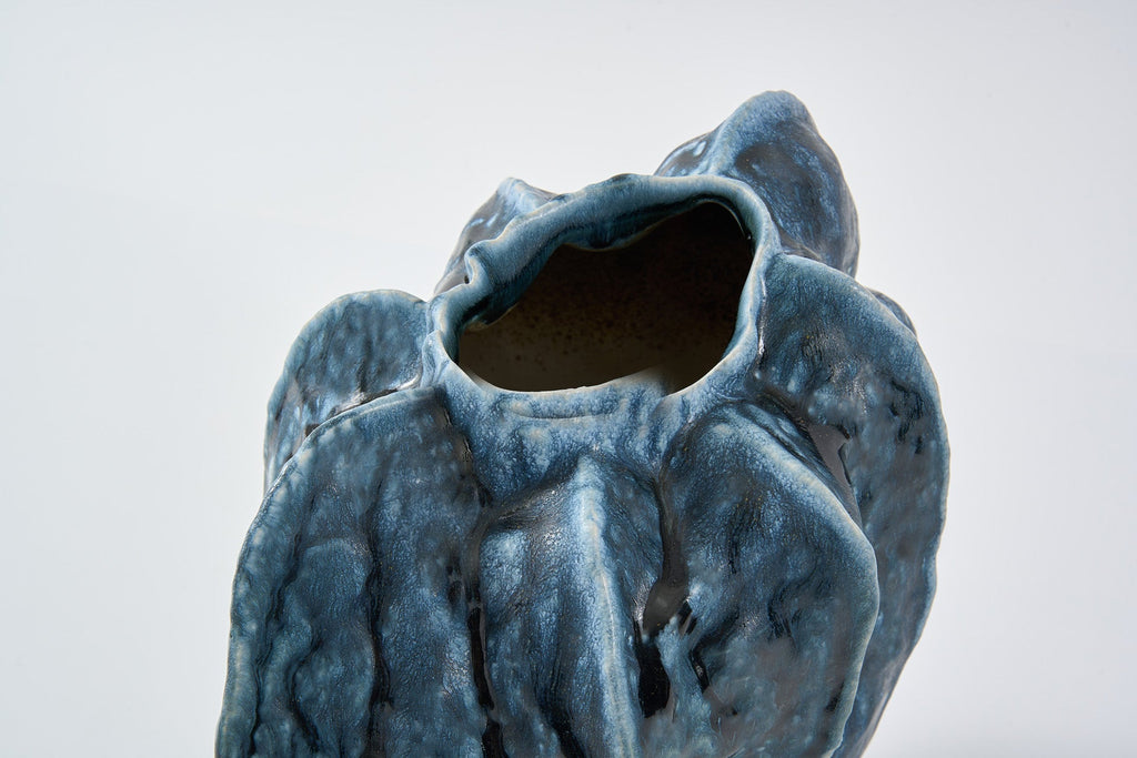 Luno Vase Cyaneus