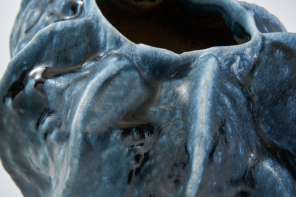 Luno Vase Cyaneus