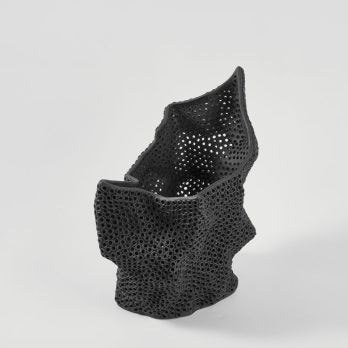 Corallia Vase Ebony