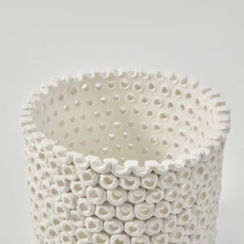 Coralite Vase Ivory