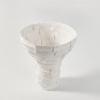 Ponderosa Vase Ivory
