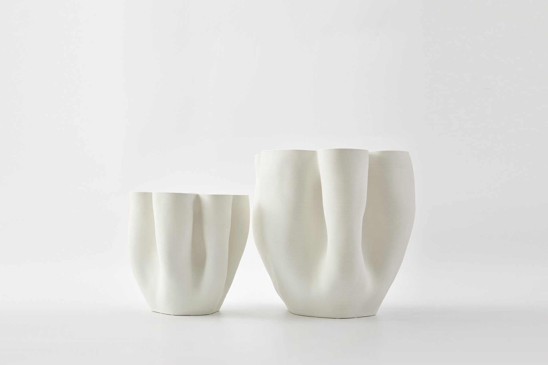 Boheme Vase in Ivory