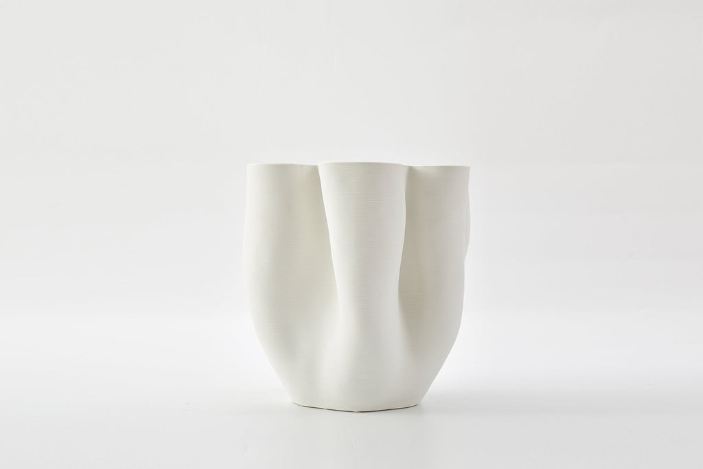 Boheme Vase in Ivory