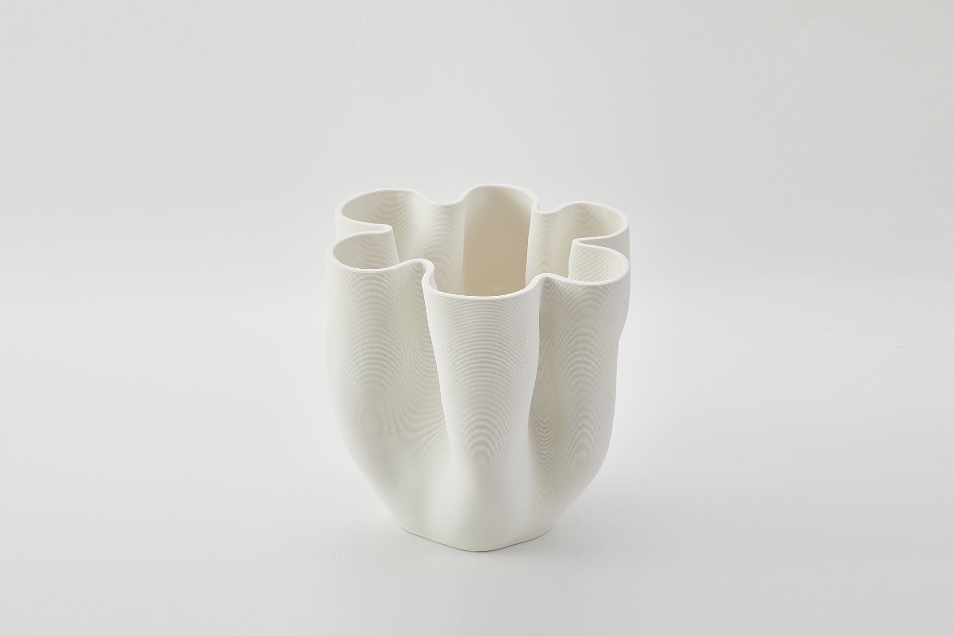 Boheme Vase in Ivory