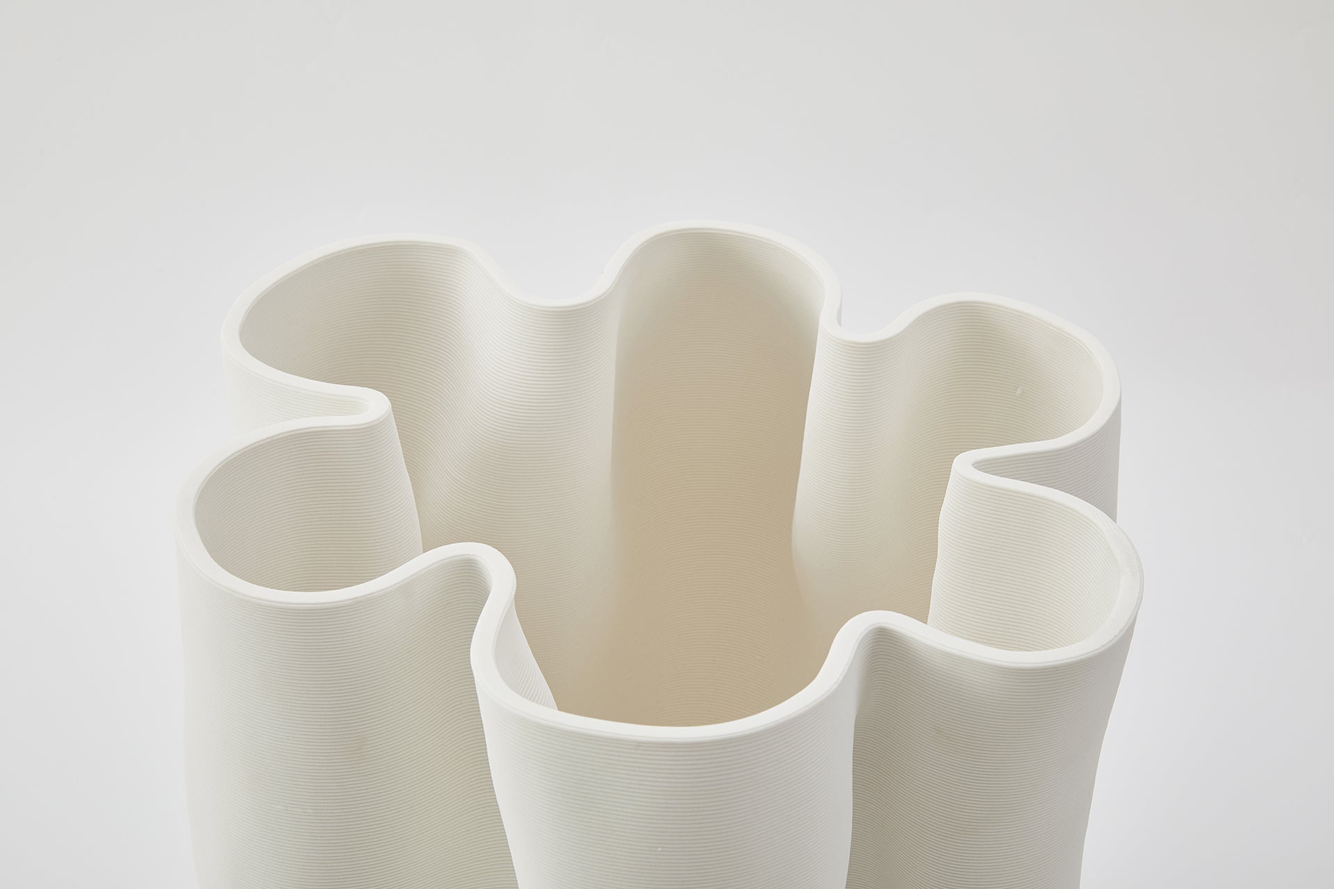 Boheme Vase in Ivory
