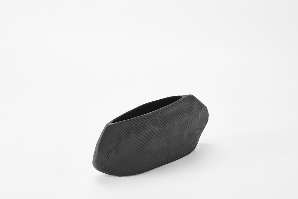 Chalk Vase in Ebony