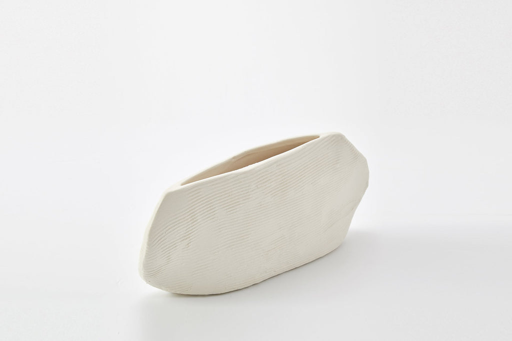 Chalk Vase in Ivory