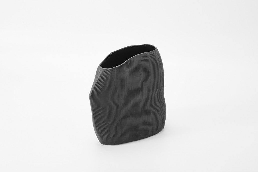 Chalk Vase in Ebony