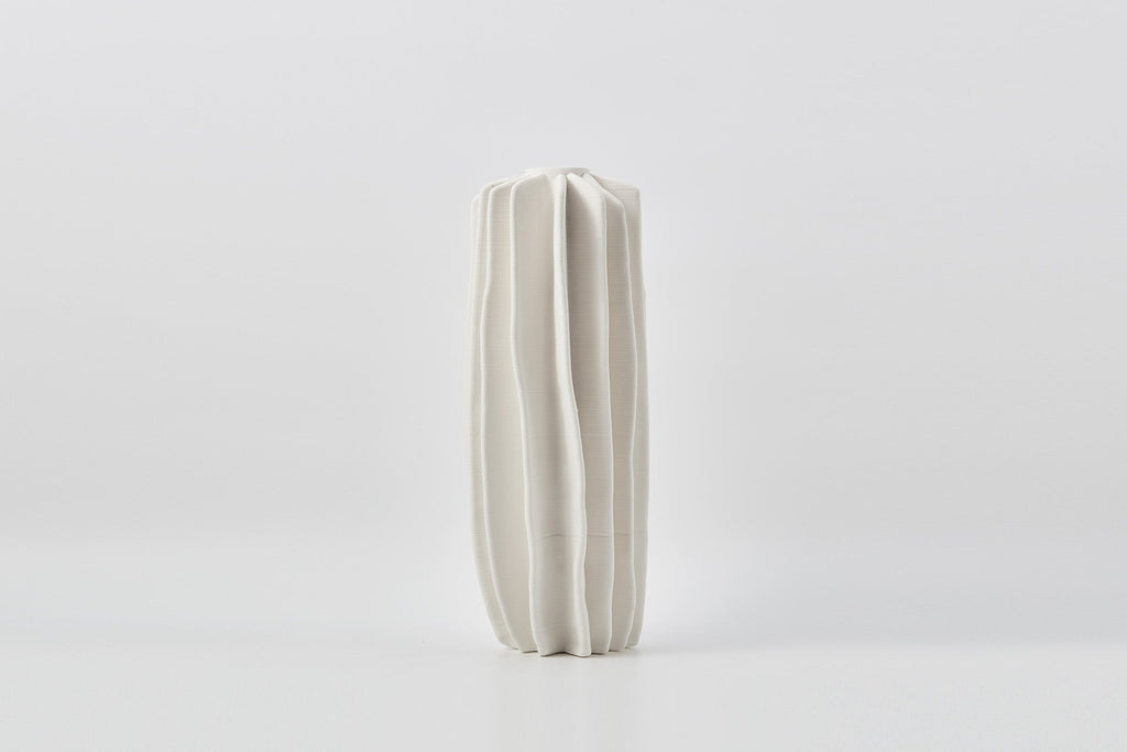 Coral Vase in Ivory