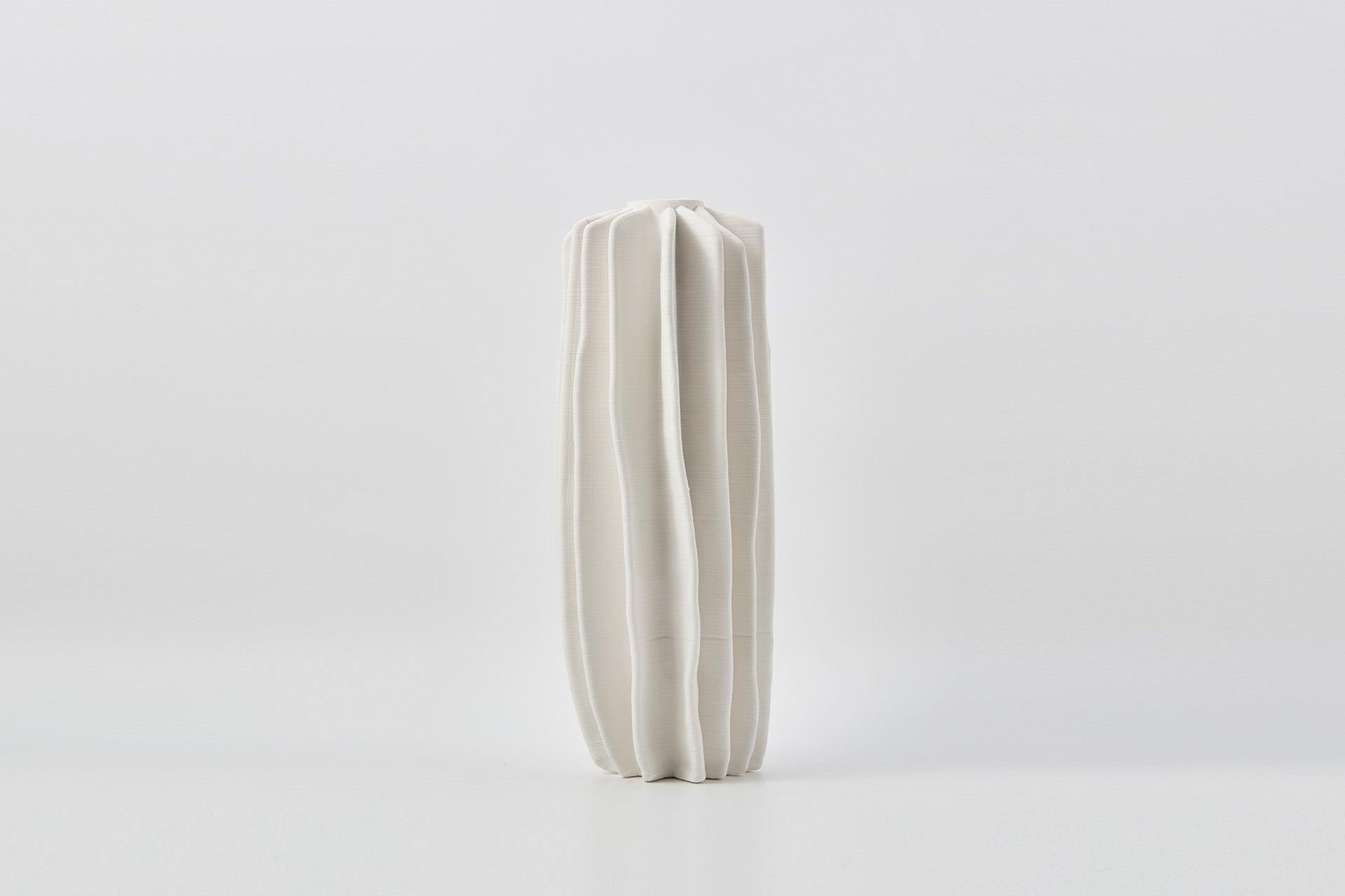 Coral Vase in Ivory