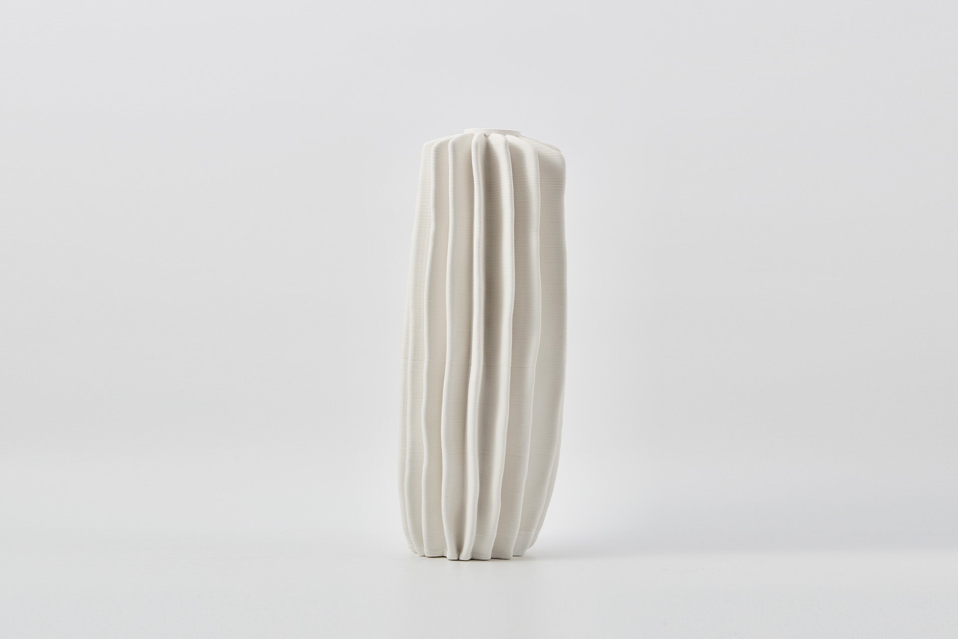 Coral Vase in Ivory