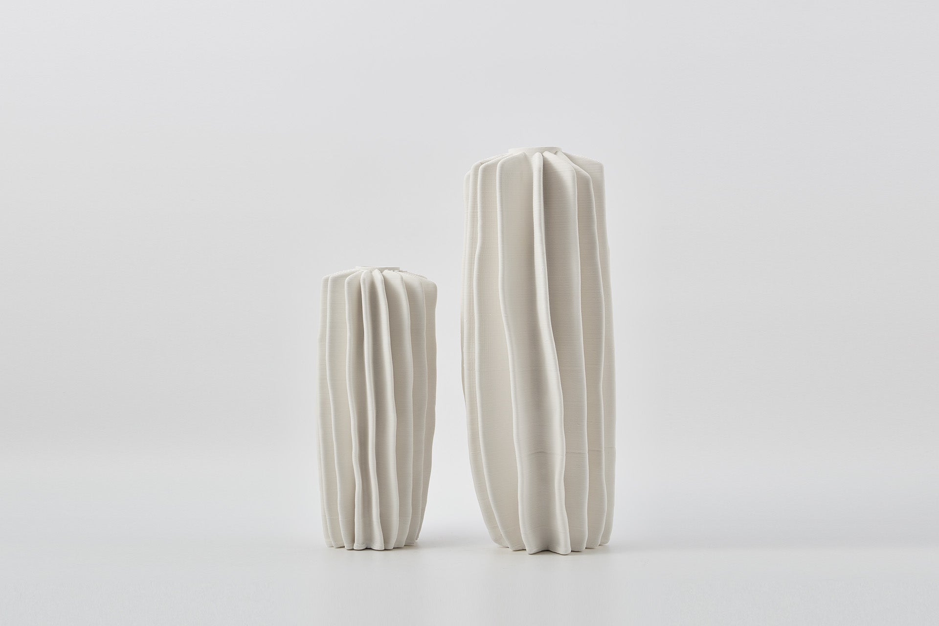 Coral Vase in Ivory