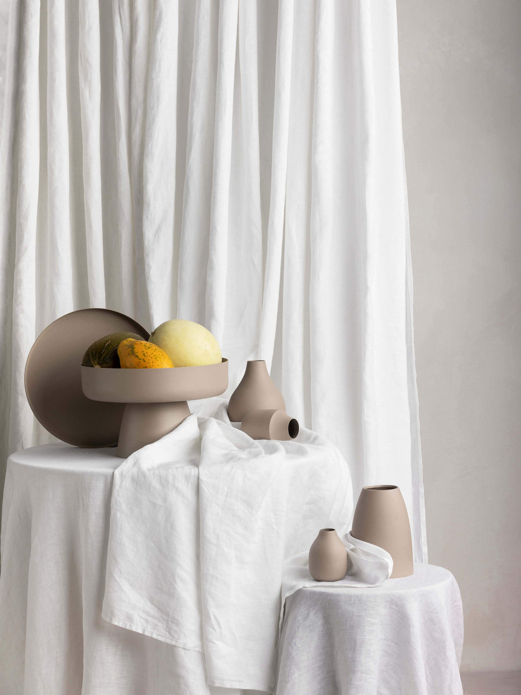 Mona Trio of Vases - Latte Vase Summer 21