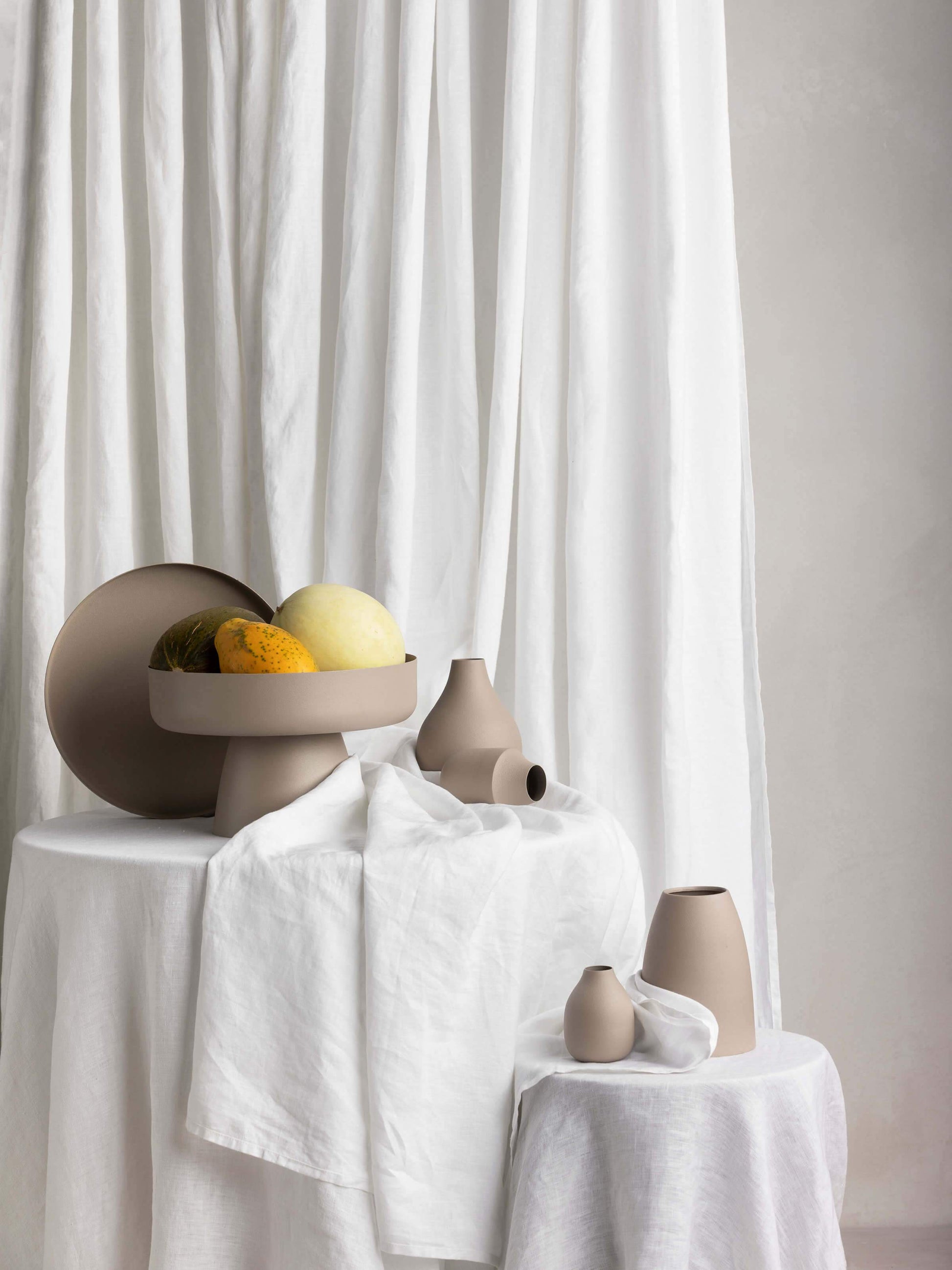 Mona Trio of Vases - Latte Vase Summer 21